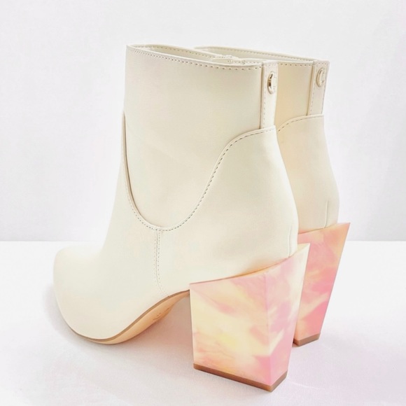 CIRCUS BY SAM EDELMAN — HALSEY MODERN WESTERN ANKLE BOOTS, CHUNKY HEEL, US 7 - Picture 2 of 12
